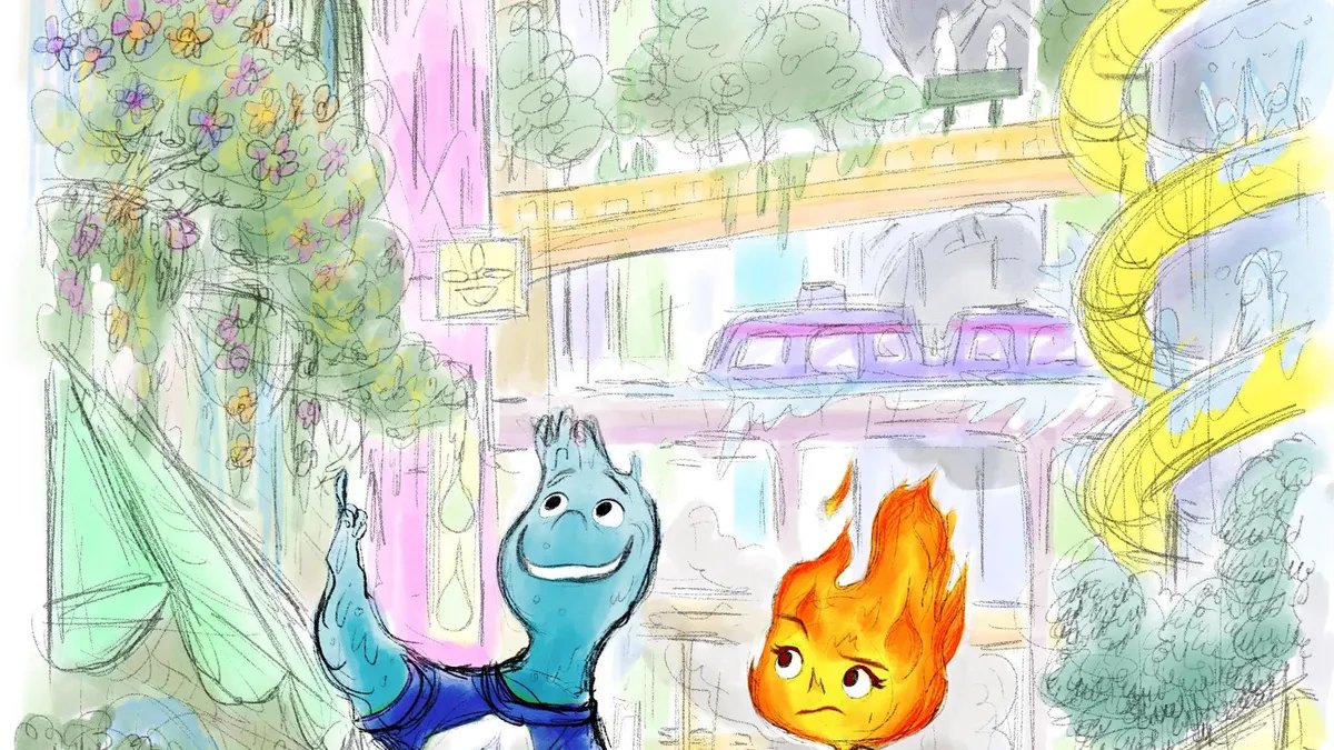 Elemental: ecco primo teaser film Disney-Pixar